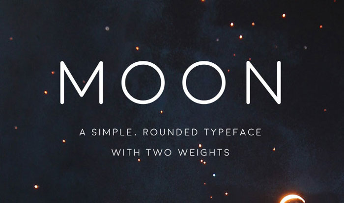 Moon - basics of typography