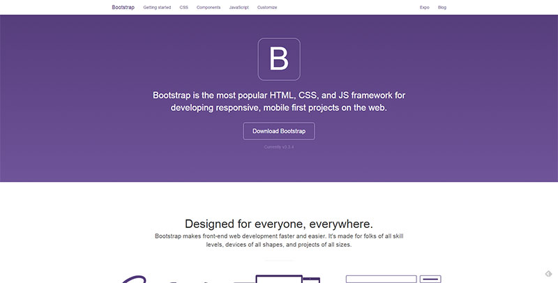 ghost button - bootstrap
