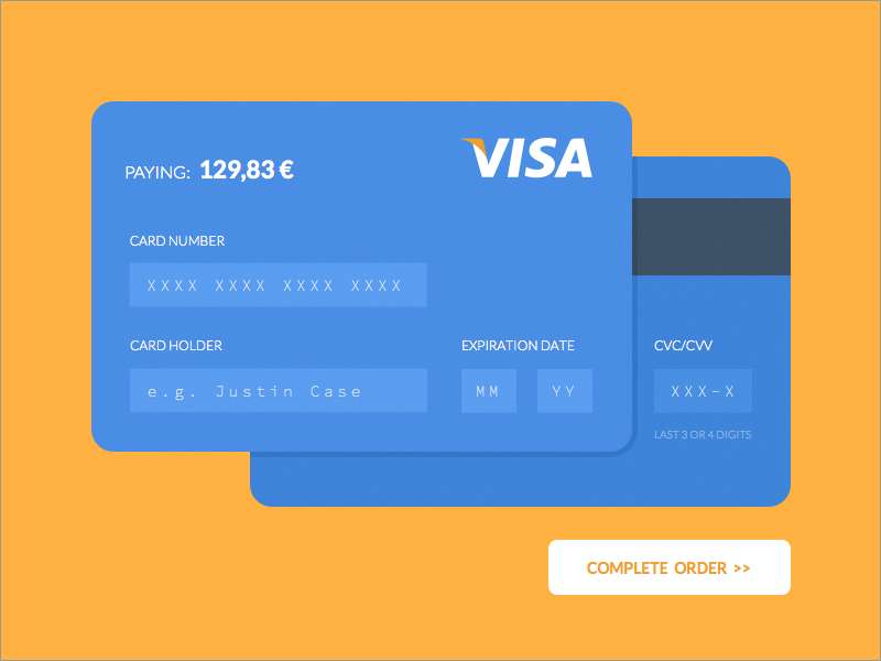 Credit Card Payment Forms: The Ultimate Design Guide