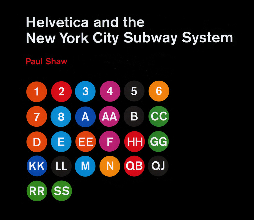 Helvetica in subway system
