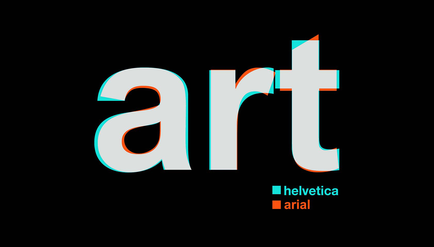 What is the difference between Arial and Helvetica?