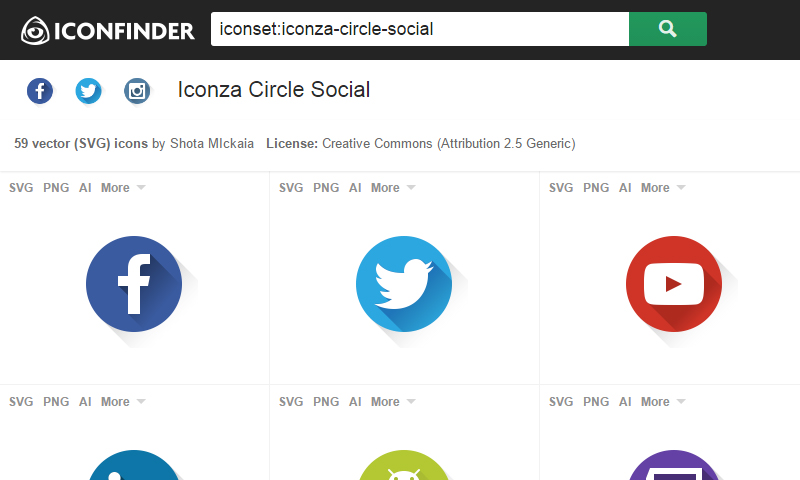 Iconza Circle Social