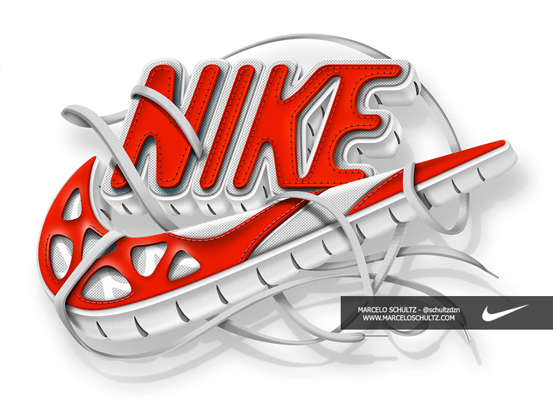 graffiti nike logo