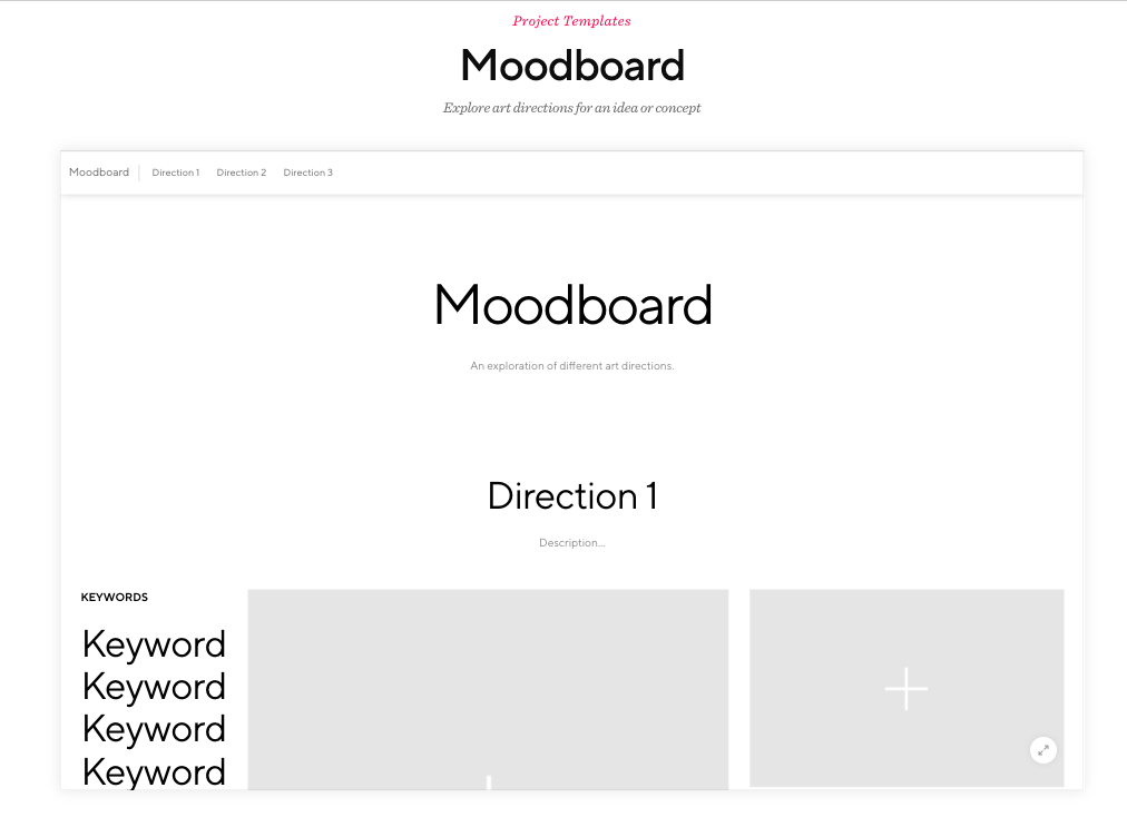 moodboard templates
