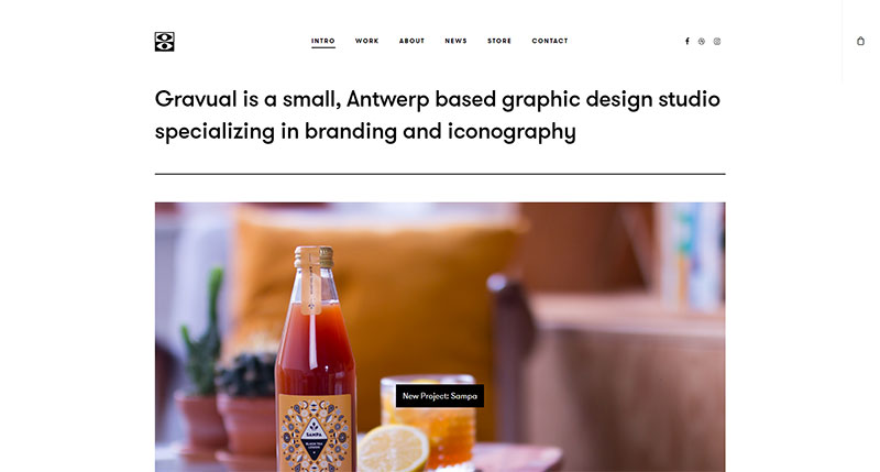 minimalist website design 