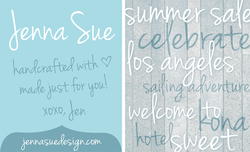 jenna_sue - best calligraphy fonts