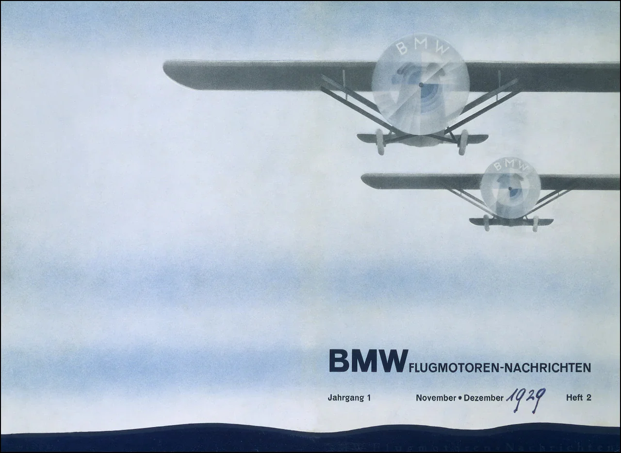 bmw logo history