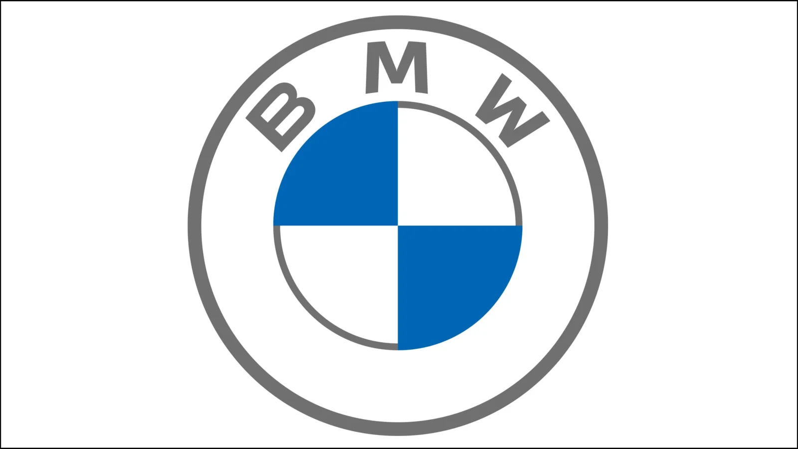 Present BMW symbol