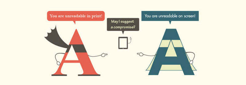 Difference Between Serif and Sans Serif - basics of typography