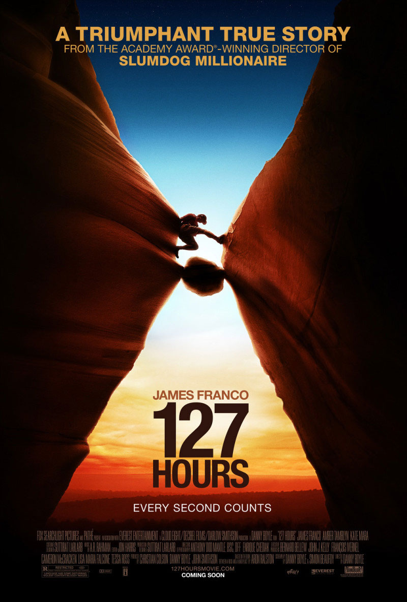 creative movie posters - 127 hours