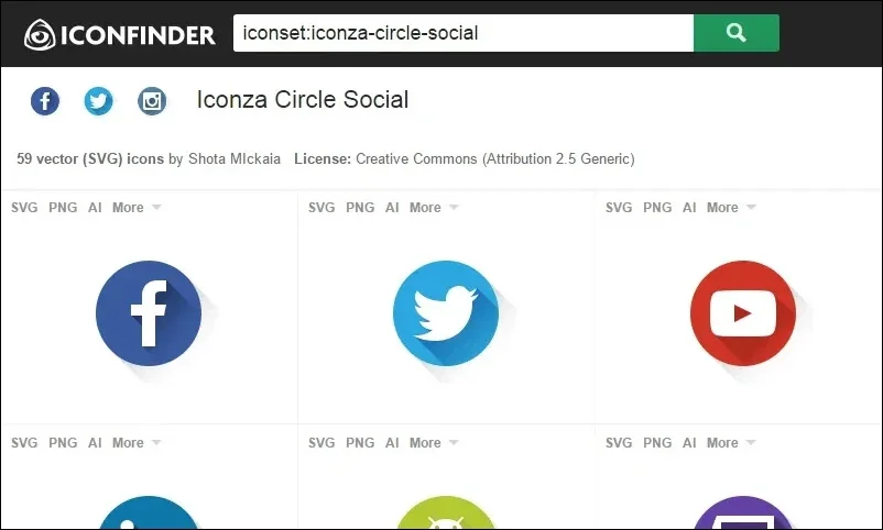 iconza circle social