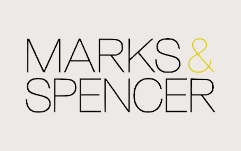 marks and spencer with ampersand