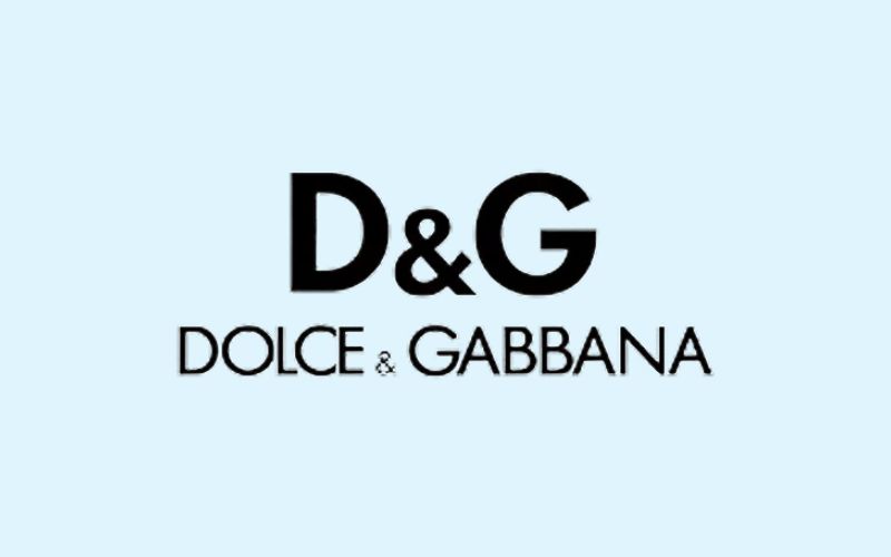 dolce and gabbana with ampersand logo