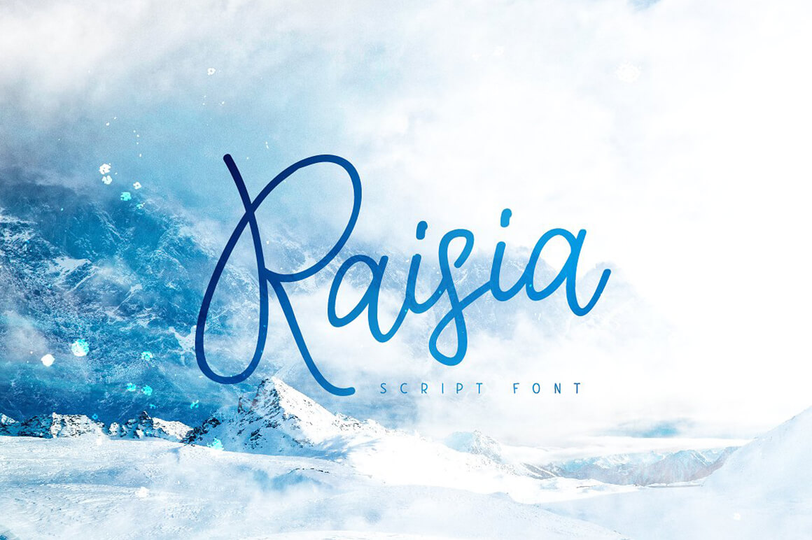 Raisia Script Font