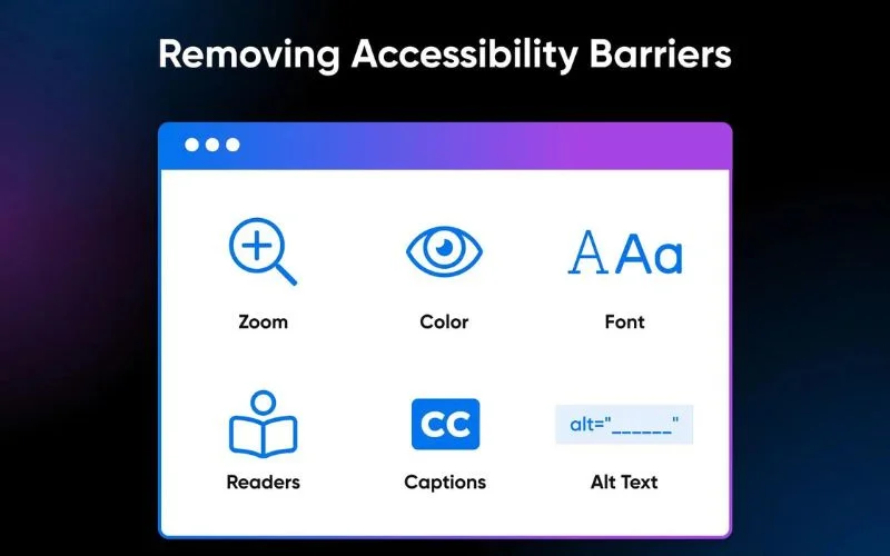 how to make a accessible web design