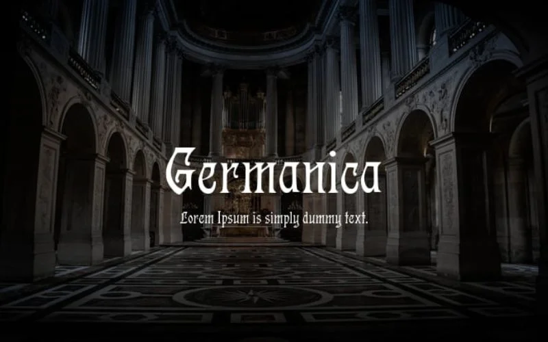 germanica font