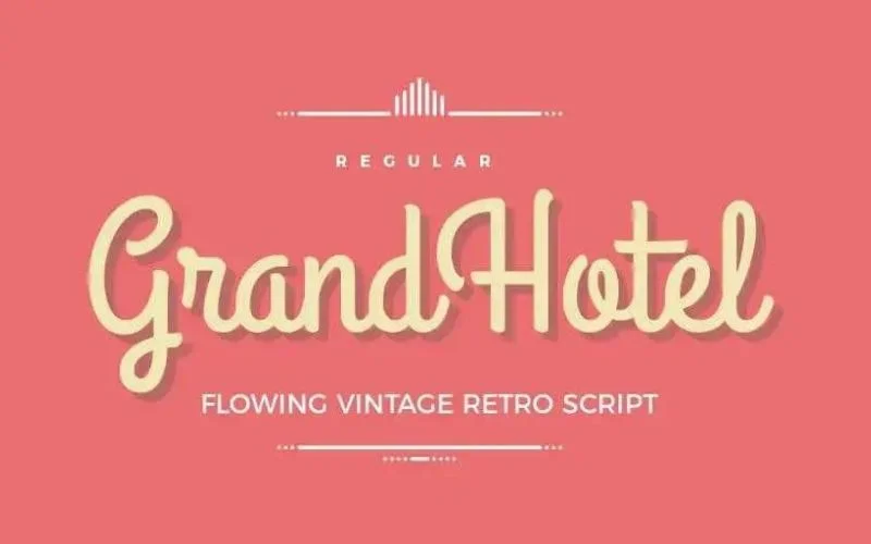 grand hotel script