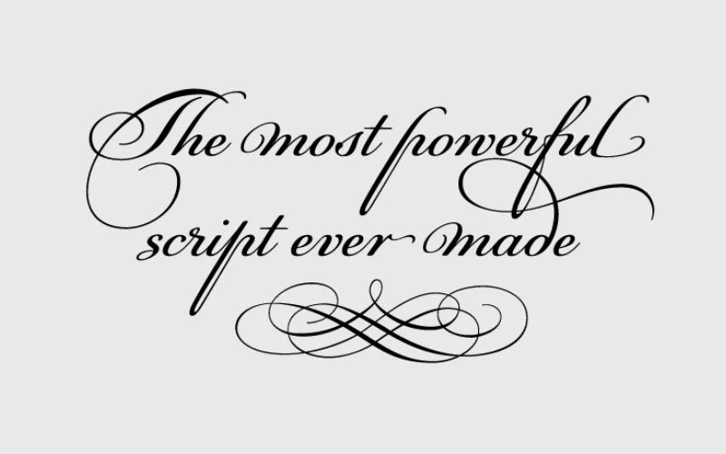 poem script- best calligraphy fonts