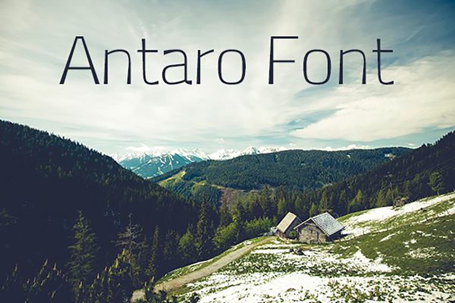 Antaro- Free Font