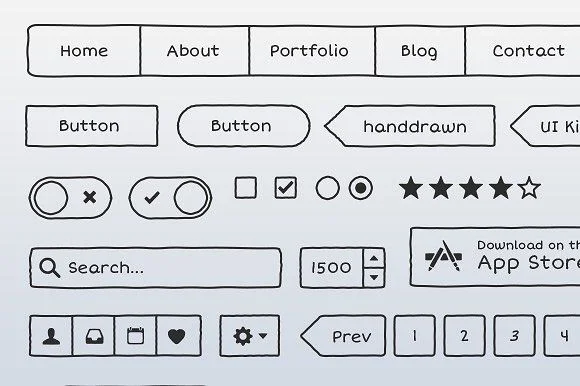 imperfect website elements