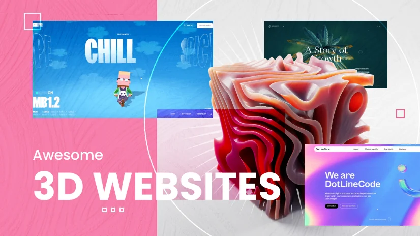 3d designs websites