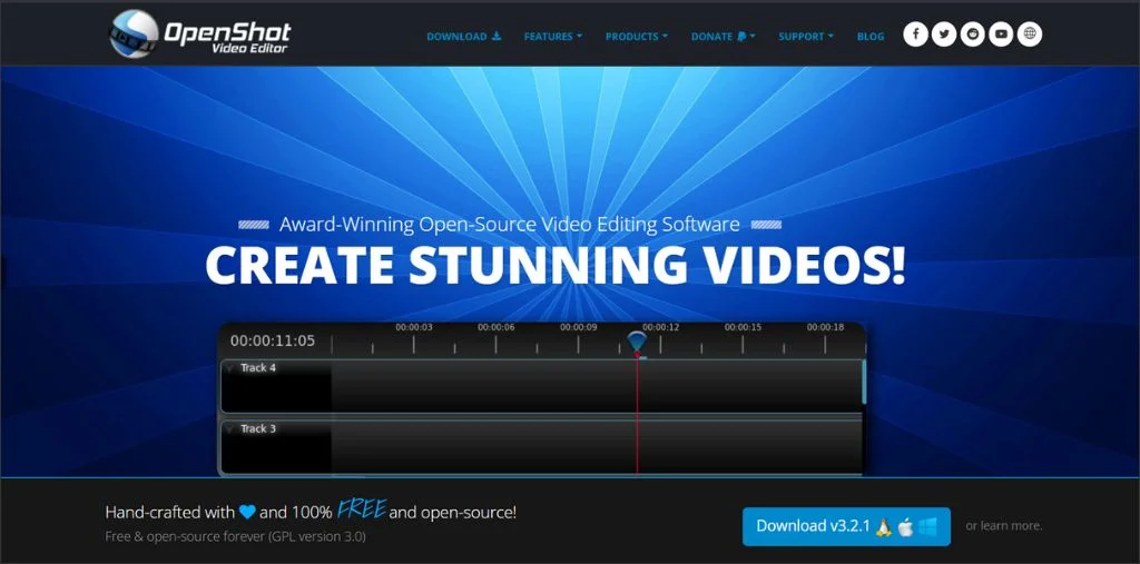 openshot: best free video editing software