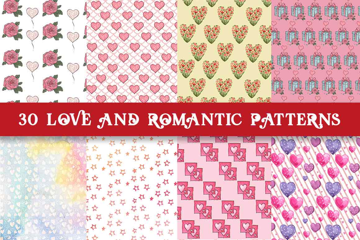 love and romantic Patterns