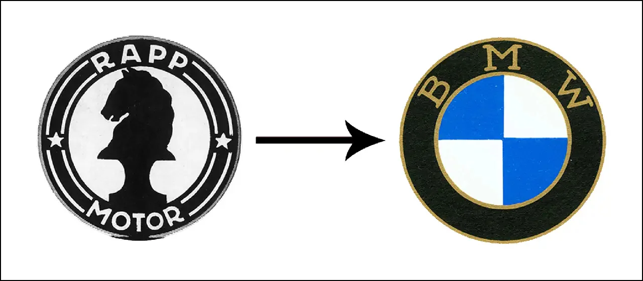 bmw logo evolution