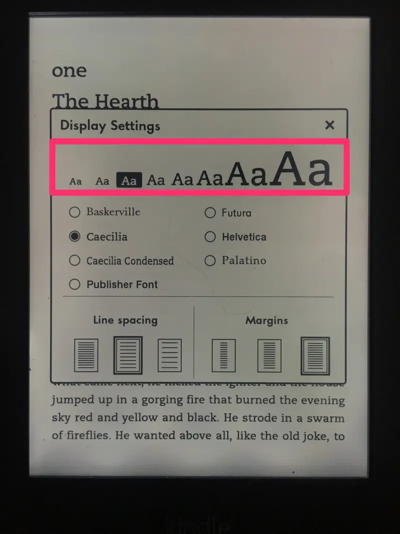 Learn How To Change Amazon Kindle Font Size [Easily Explained]