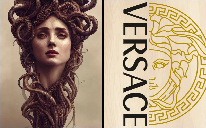 medusa and versace relation