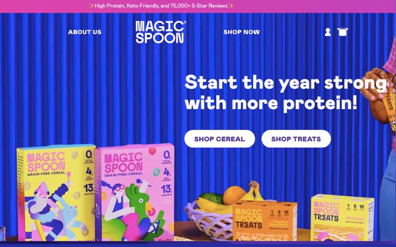 magic spoon website