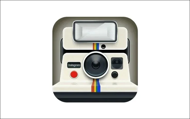 Instagram logo in 2010