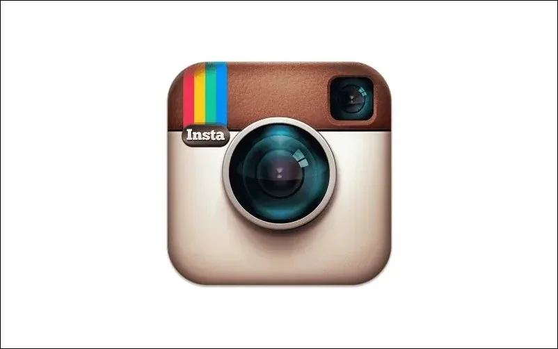 Instagram symbol from 2011 to 2016