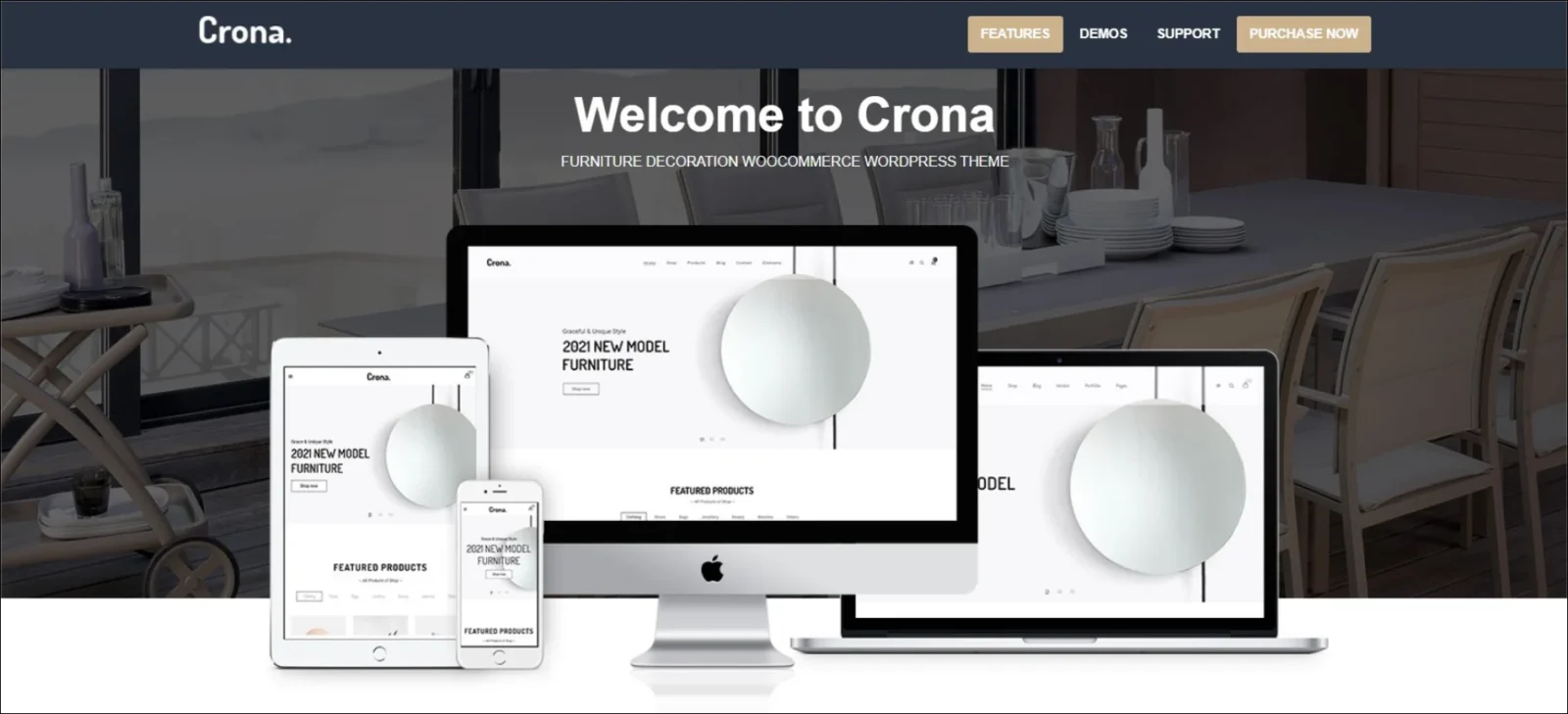 crona: best woocommerce themes fro sleek designs