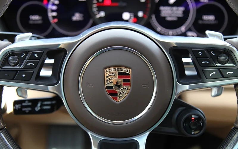 feature image for porsche logo