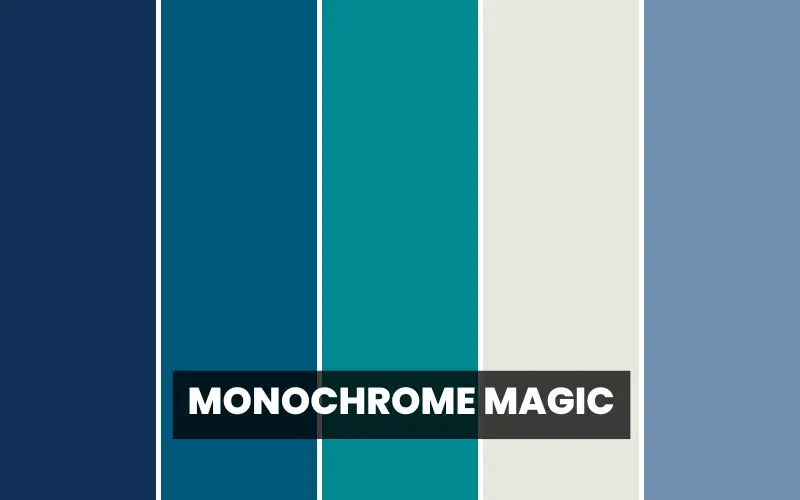 monochrome magic for simple designs