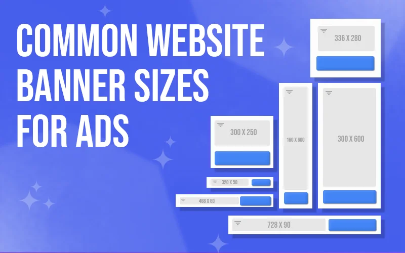 Common website banner sizes