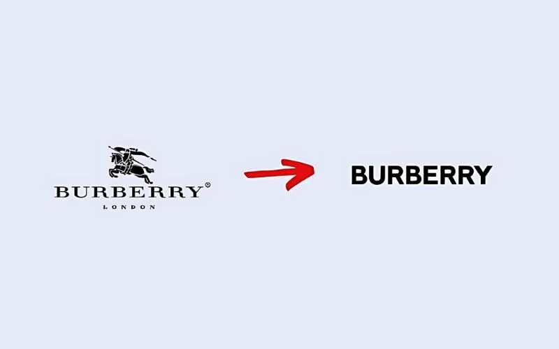 updated burberry logo in 2018