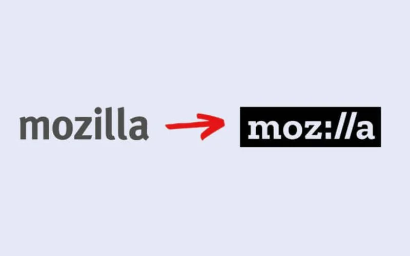 new version of mozilla logo