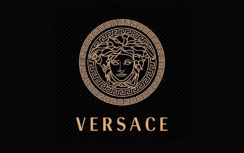 luxury brand logos- versace