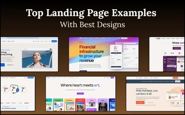 Top Landing Page Examples, best landing page designs