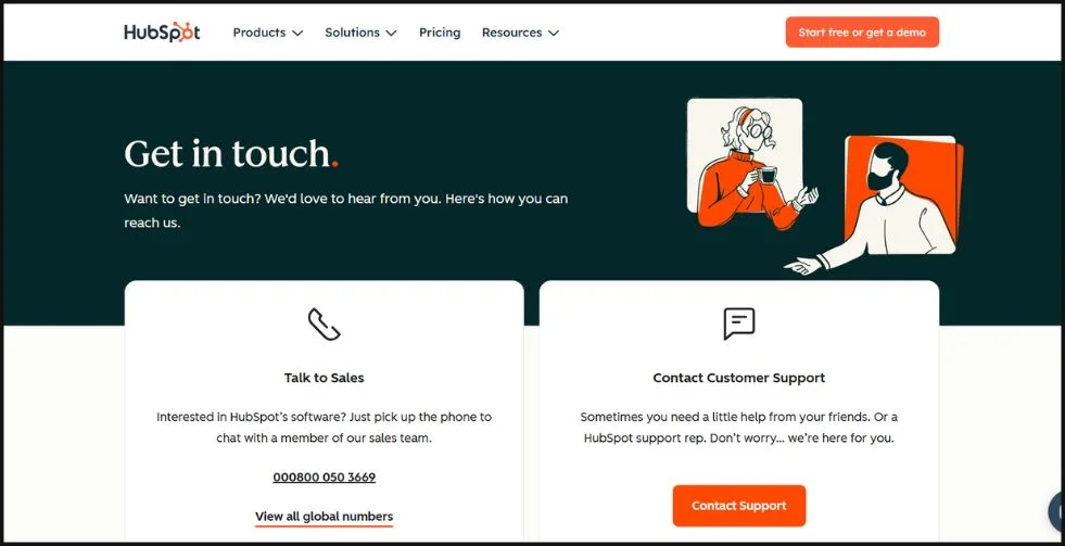 Hubspot contact